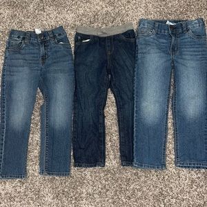 Size 4 Boys denim jean lot